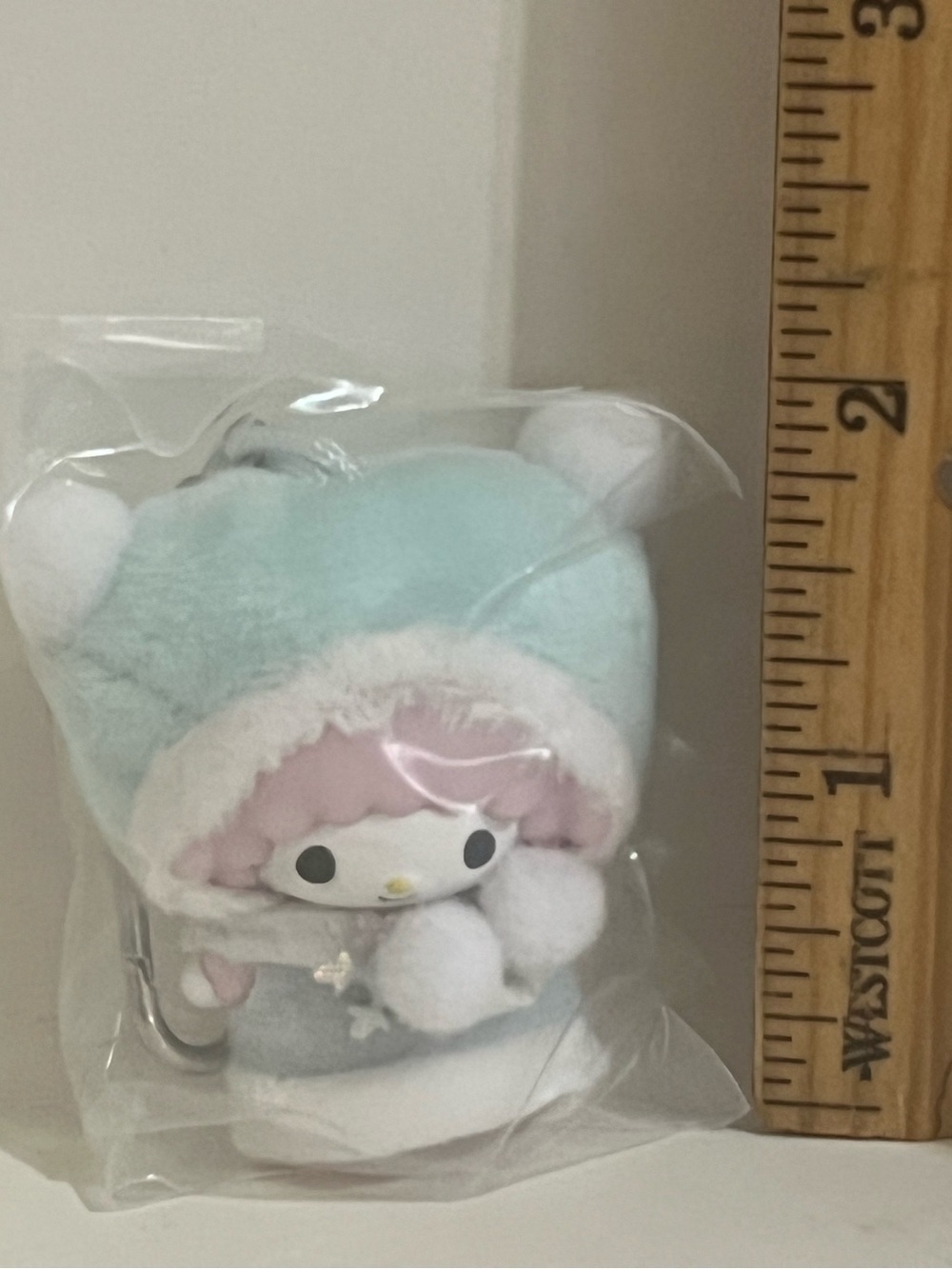 Sanrio My Sweet Piano Snow Fairy Chibitomo Keychain Mini Figure - Picture 6 of 6